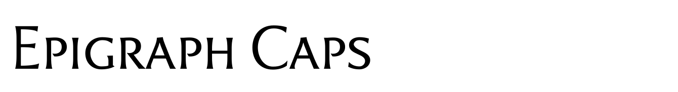 Epigraph Caps